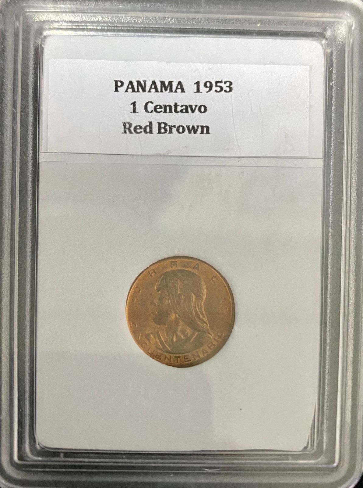 Centavo 1953 Red Brown