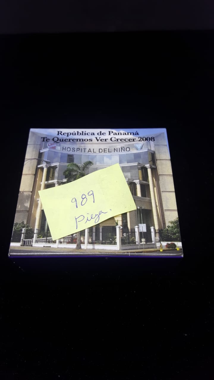 25 centavos 2008 Hospital del niño.