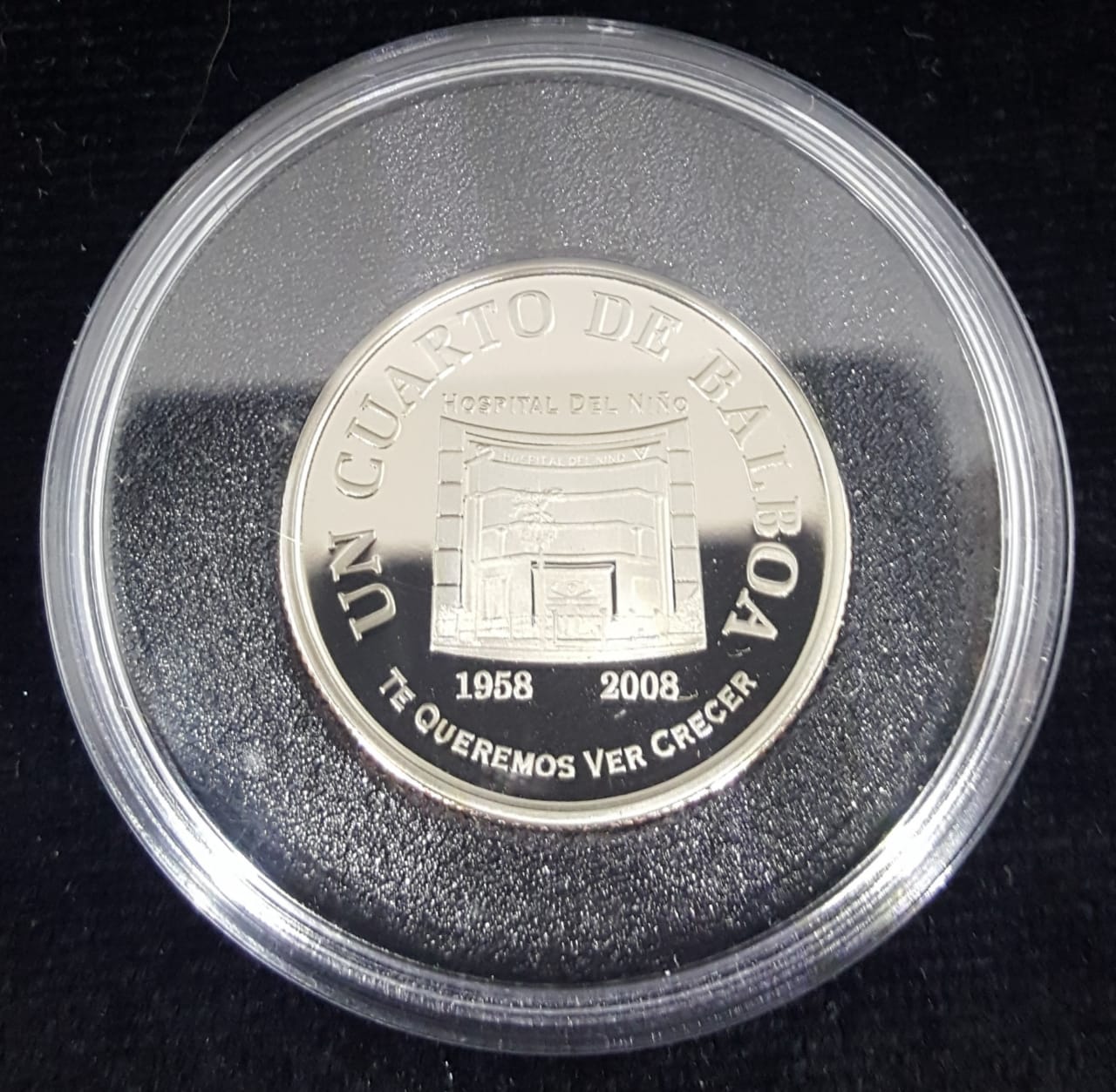 25 centavos 2008 Hospital del niño.