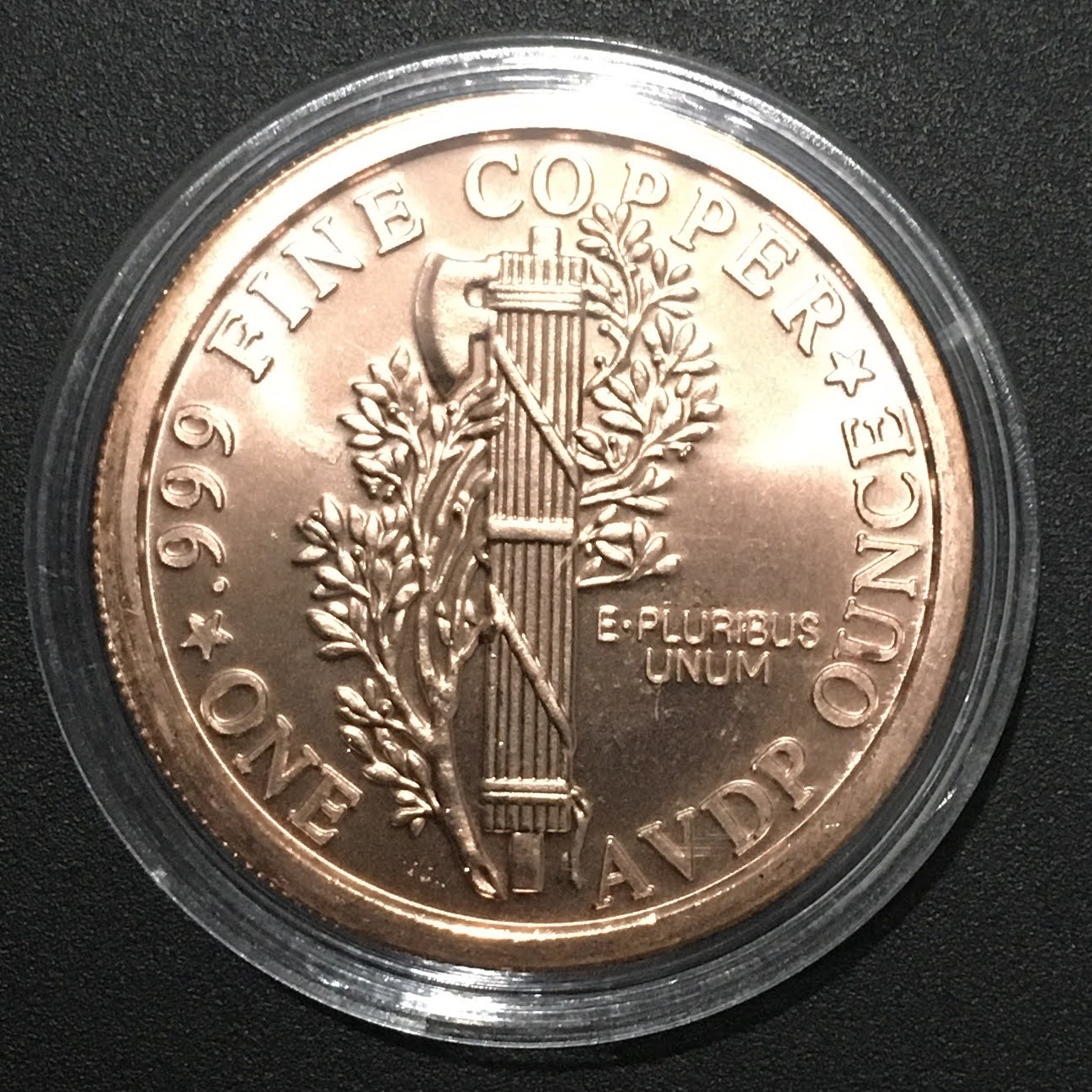 Onza de Cobre - Mercury