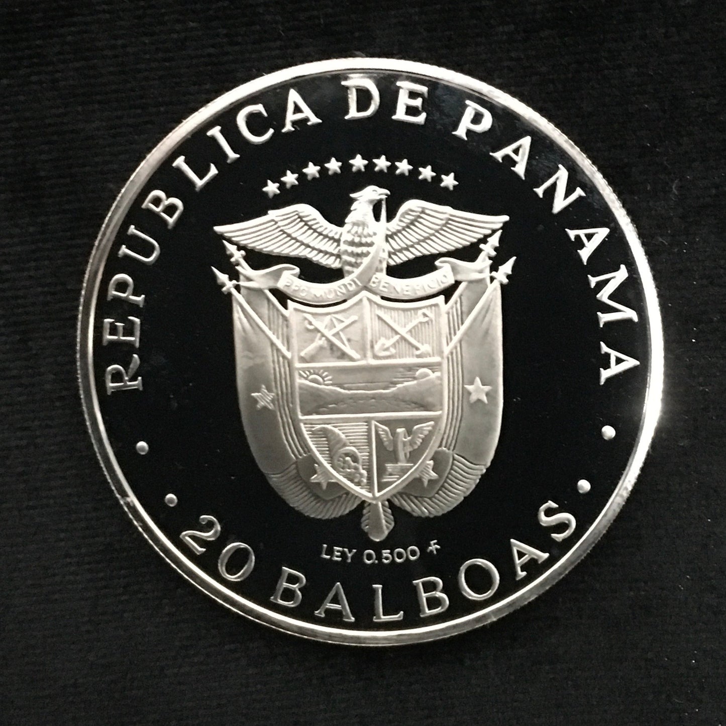20 Balboas de 1983- Bicentenario de Simón Bolívar