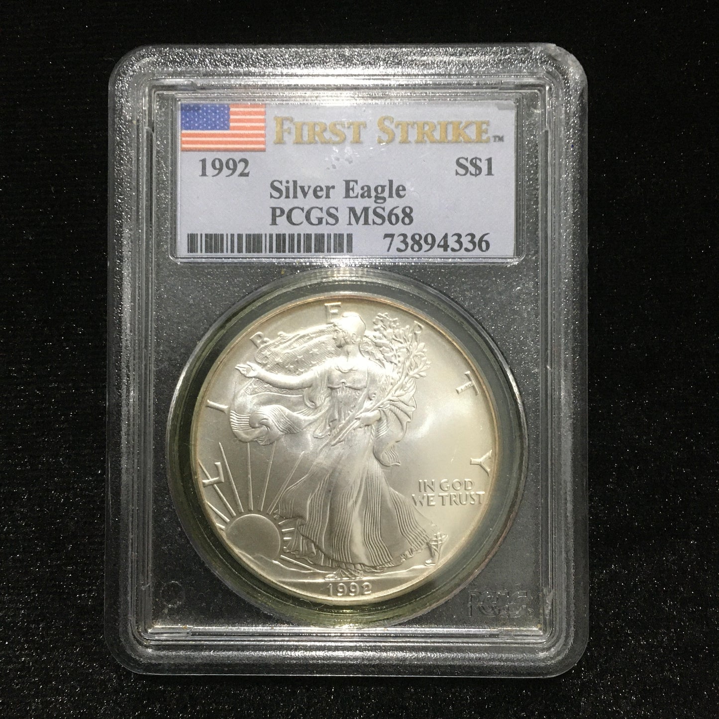 1 Dólar de EEUU del 1992 - Silver Eagle