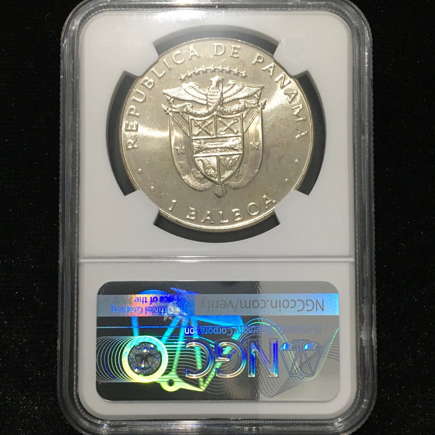 1 Balboa de 1983 - General Omar Torrijos - MS65