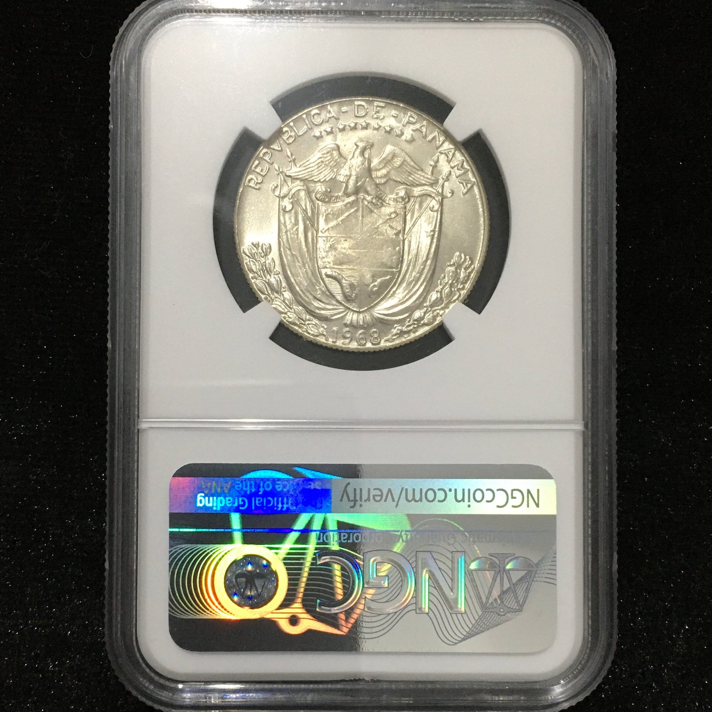 50 centésimos de Balboa de 1968 - MS64