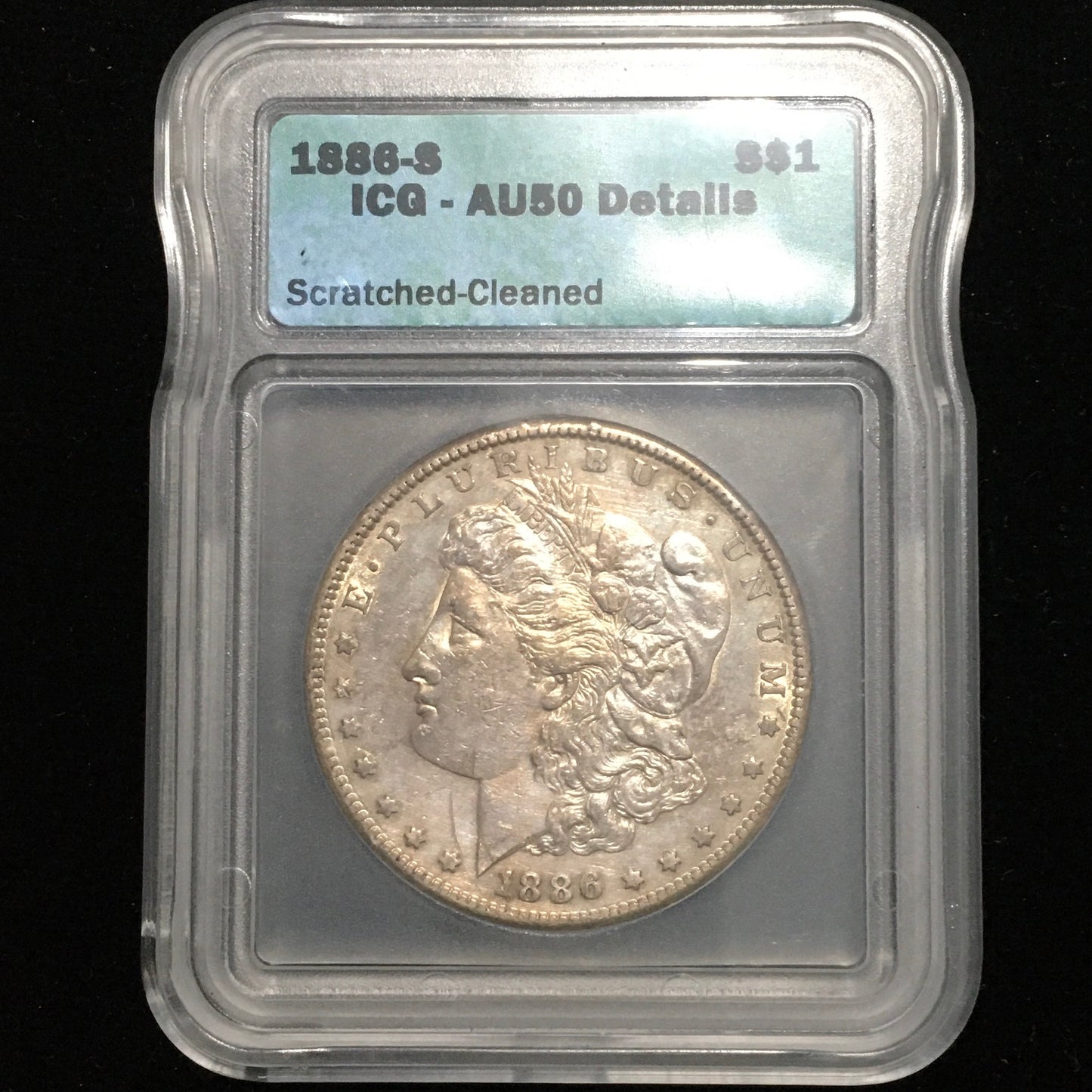 1 dólar de 1886 S - Morgan Dollar