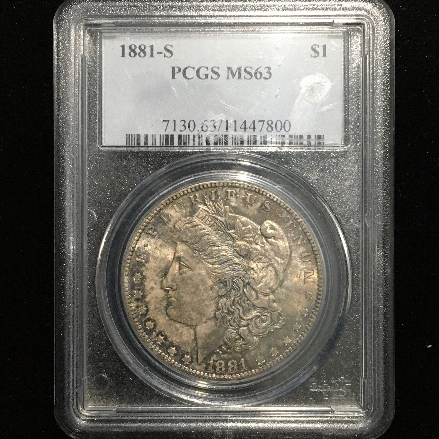 1 dólar de 1881 S - Morgan Dollar (Toneada)