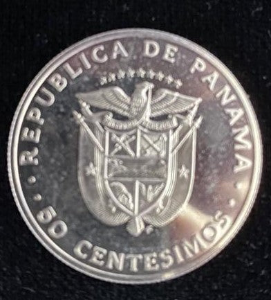 Moneda 50 centavos 1975 proof