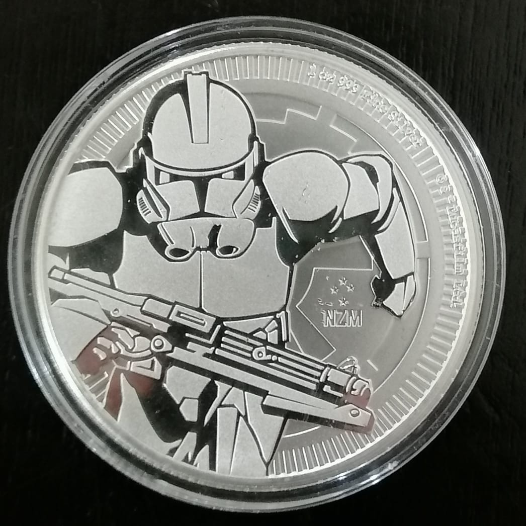 2 Dólares de Niue del 2019 - Stormtroopers