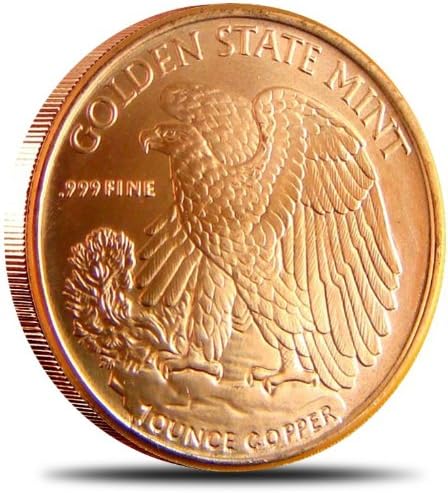 Walking Liberty 1 Onza 0.999 Cobre Fino