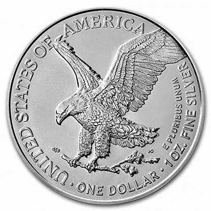 2022 American Silver Eagle 0.999 Fine Silver.