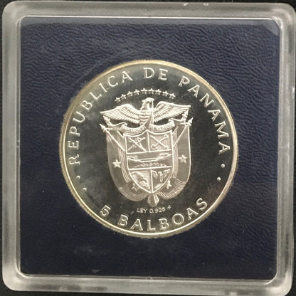 Moneda de 5 Balboas de 1979