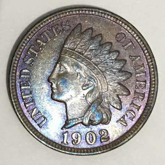 1 centavo de 1902 - Indian Head