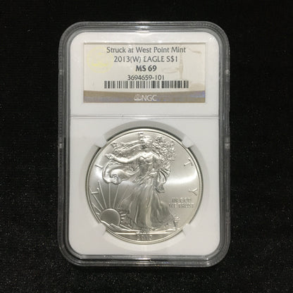 1 Dólar de EEUU del 2013 W - Silver Eagle