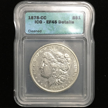1 dólar de 1878 CC - Morgan Dollar
