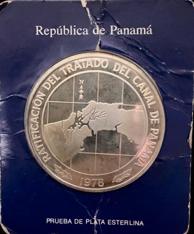 Moneda de Panamá 10 Balboa 1978