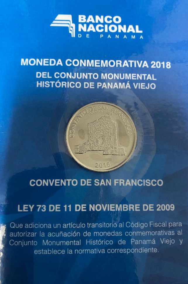 Banco Nacional Monedas 50 centavos 2018.